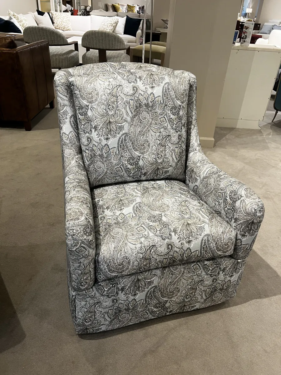 Jessica Charles 799-E-S Carrie English Arm Swivel Chair Jessica Charles 799-E-S Carrie English Arm Swivel Chair