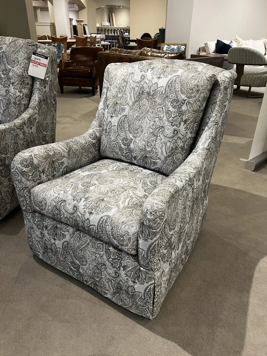 Jessica Charles 799-E-S Carrie English Arm Swivel Chair Jessica Charles 799-E-S Carrie English Arm Swivel Chair