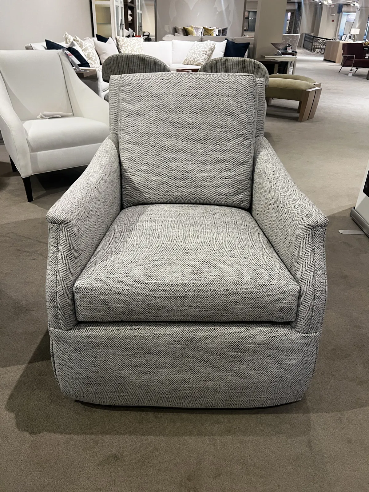 Jessica Charles 542SK-SR Bizzy Skirted Swivel Rocker Jessica Charles 542SK-SR Bizzy Skirted Swivel Rocker