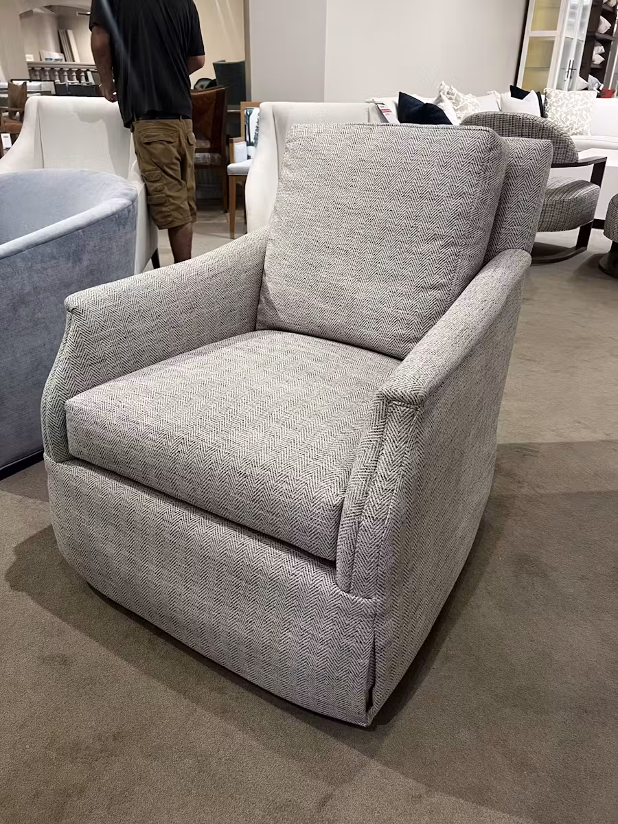 Jessica Charles 542SK-SR Bizzy Skirted Swivel Rocker Jessica Charles 542SK-SR Bizzy Skirted Swivel Rocker