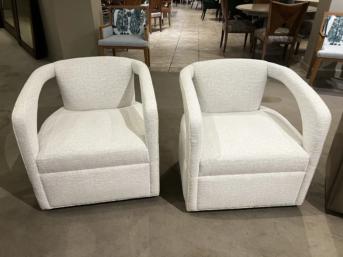 Jessica Charles 5233-S/10854,10855 Carmela Swivel Chair Jessica Charles 5233-S/10854,10855 Carmela Swivel Chair