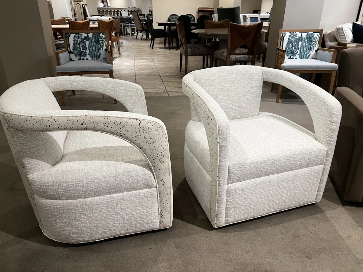 Jessica Charles 5233-S/10854,10855 Carmela Swivel Chair Jessica Charles 5233-S/10854,10855 Carmela Swivel Chair