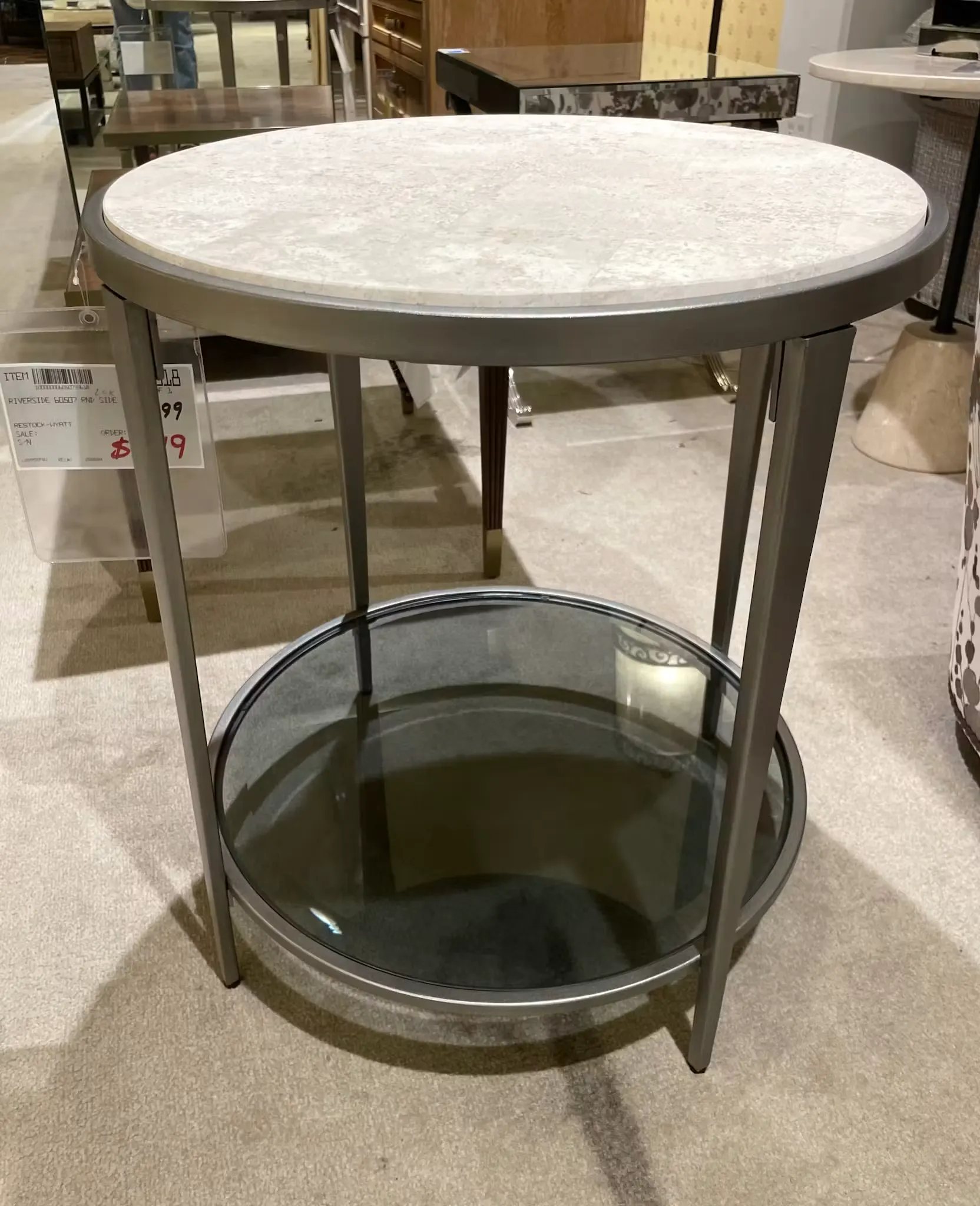 Riverside 60507 Round Side Table