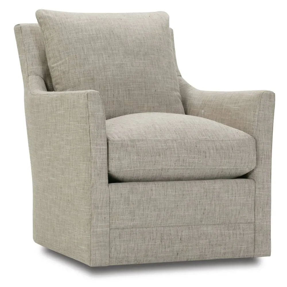 Rowe Furniture ISLEY-007/016-RC Isley Swivel Chair with Glider Option