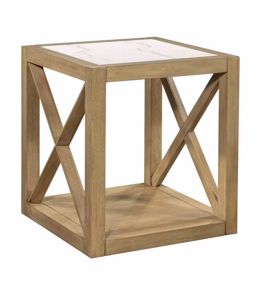 Bassett Mirror 6044-LR-250 Holden Square End Table