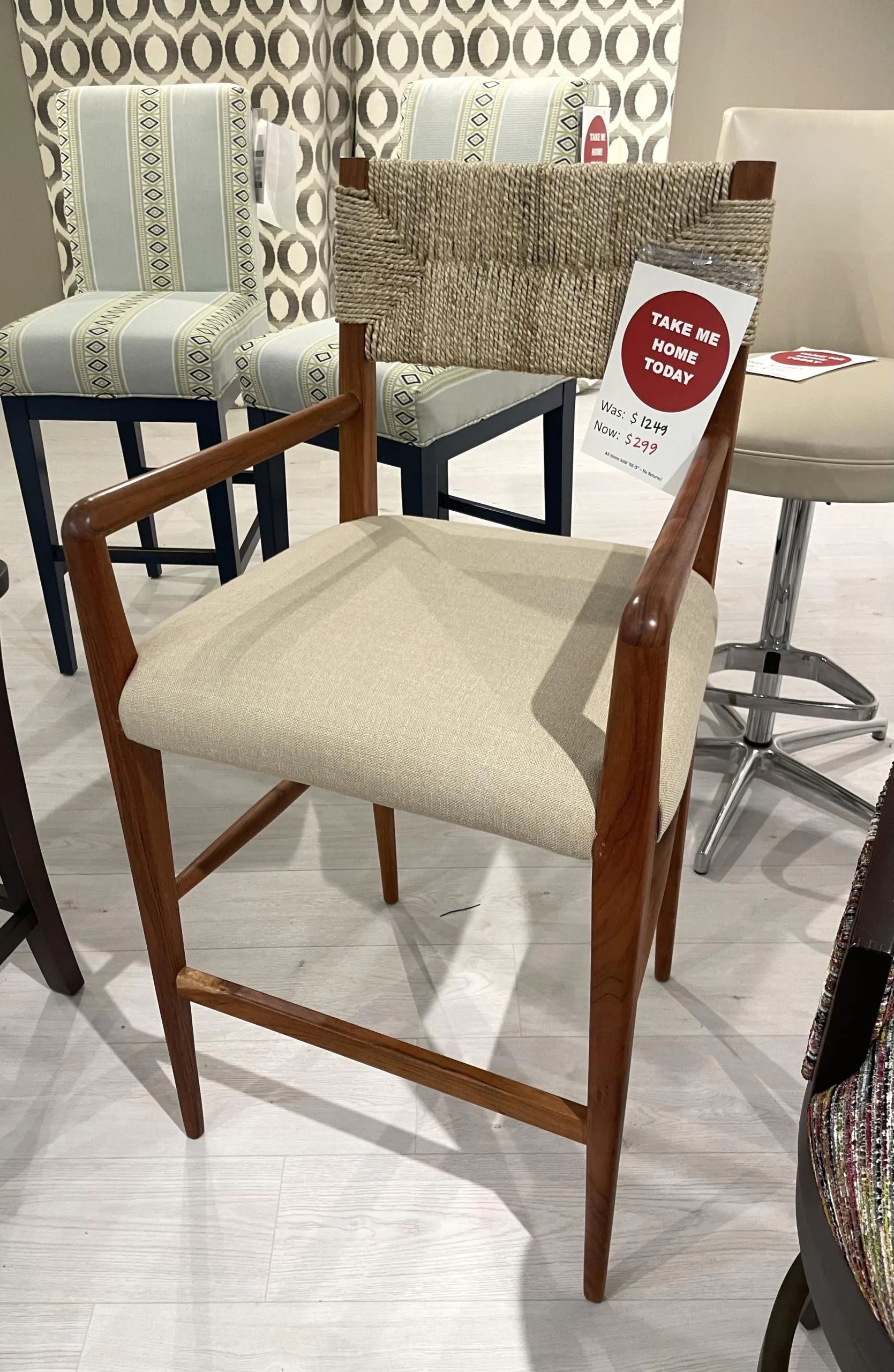 Fairfield F013-06 Portside Barstool