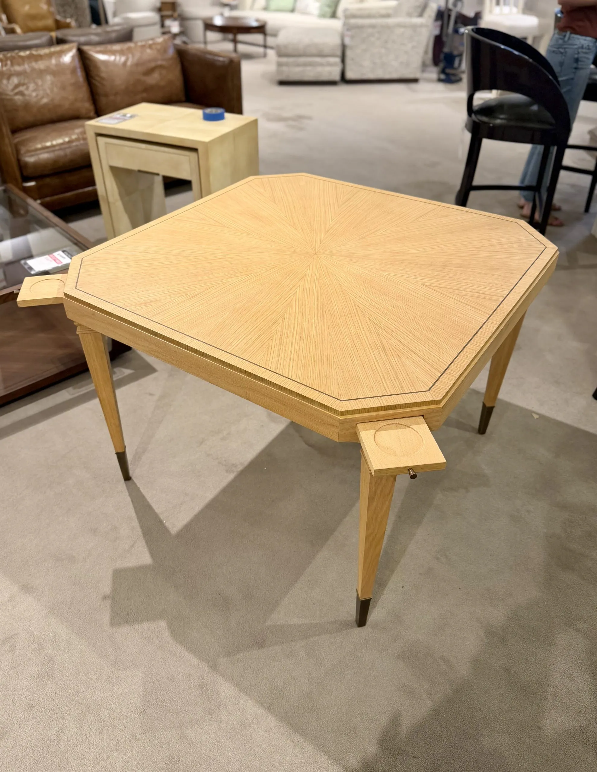 Hickory Chair HCP288-STK Quincy Game Table