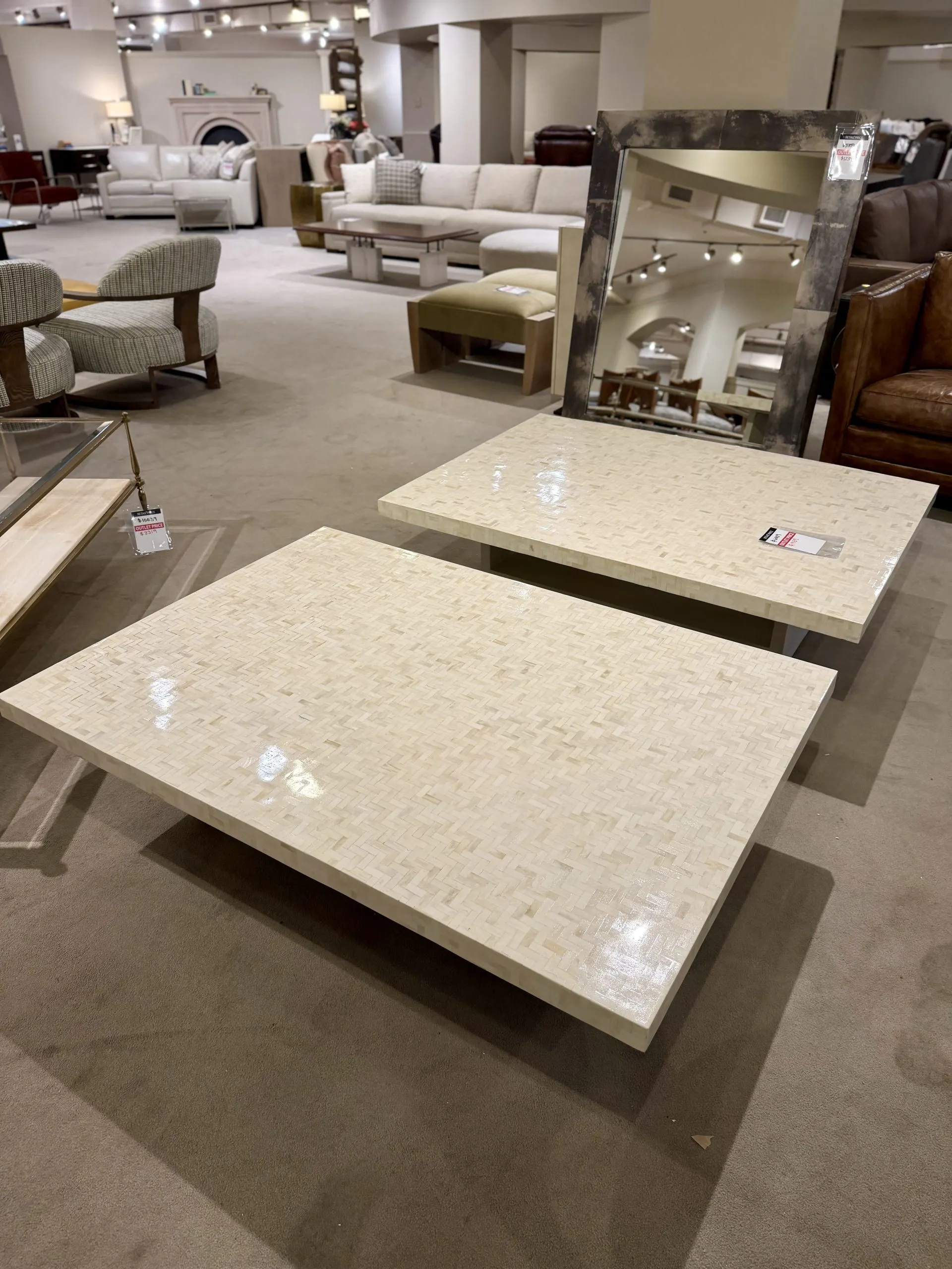 Hickory Chair HCP1379-STK Luc Cocktail Table