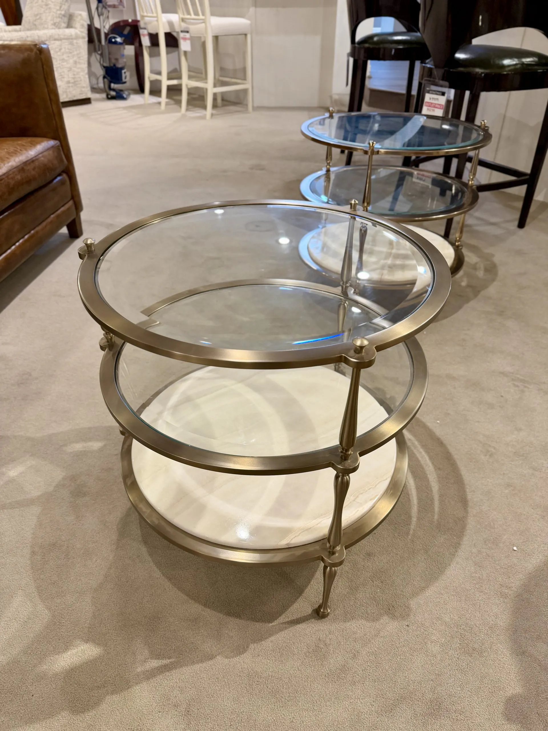 Hickory Chair HCP9161-STK Kelli Round End Table
