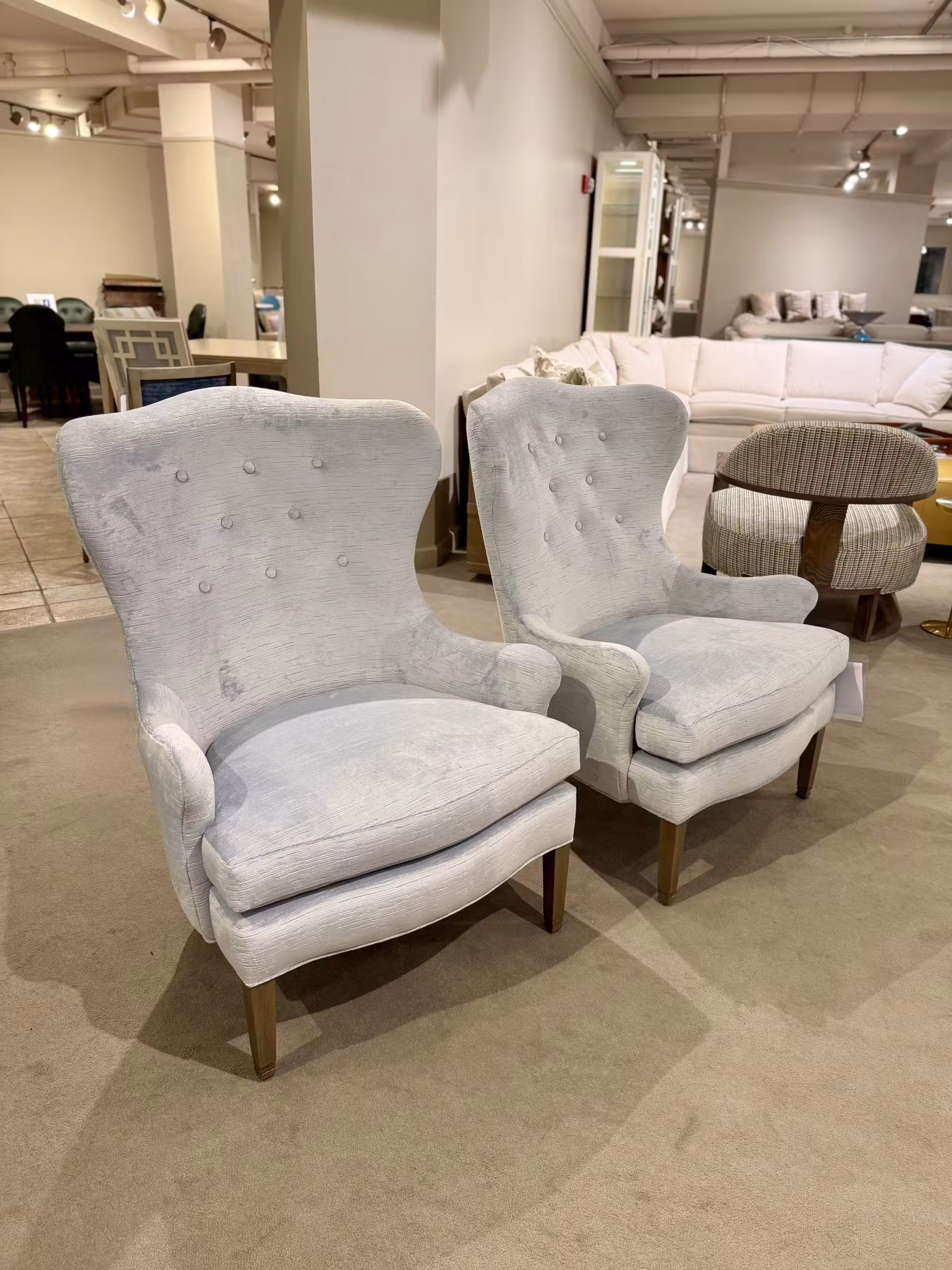 Jessica Charles 651/11060,11061 Ellis Wing Chair