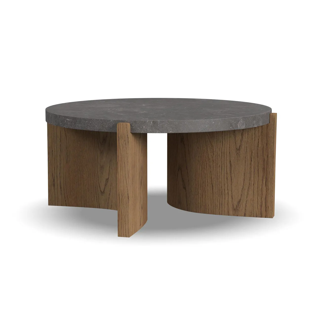 Flexsteel Furniture W1488-034 Eclipse Brown Round Coffee Table