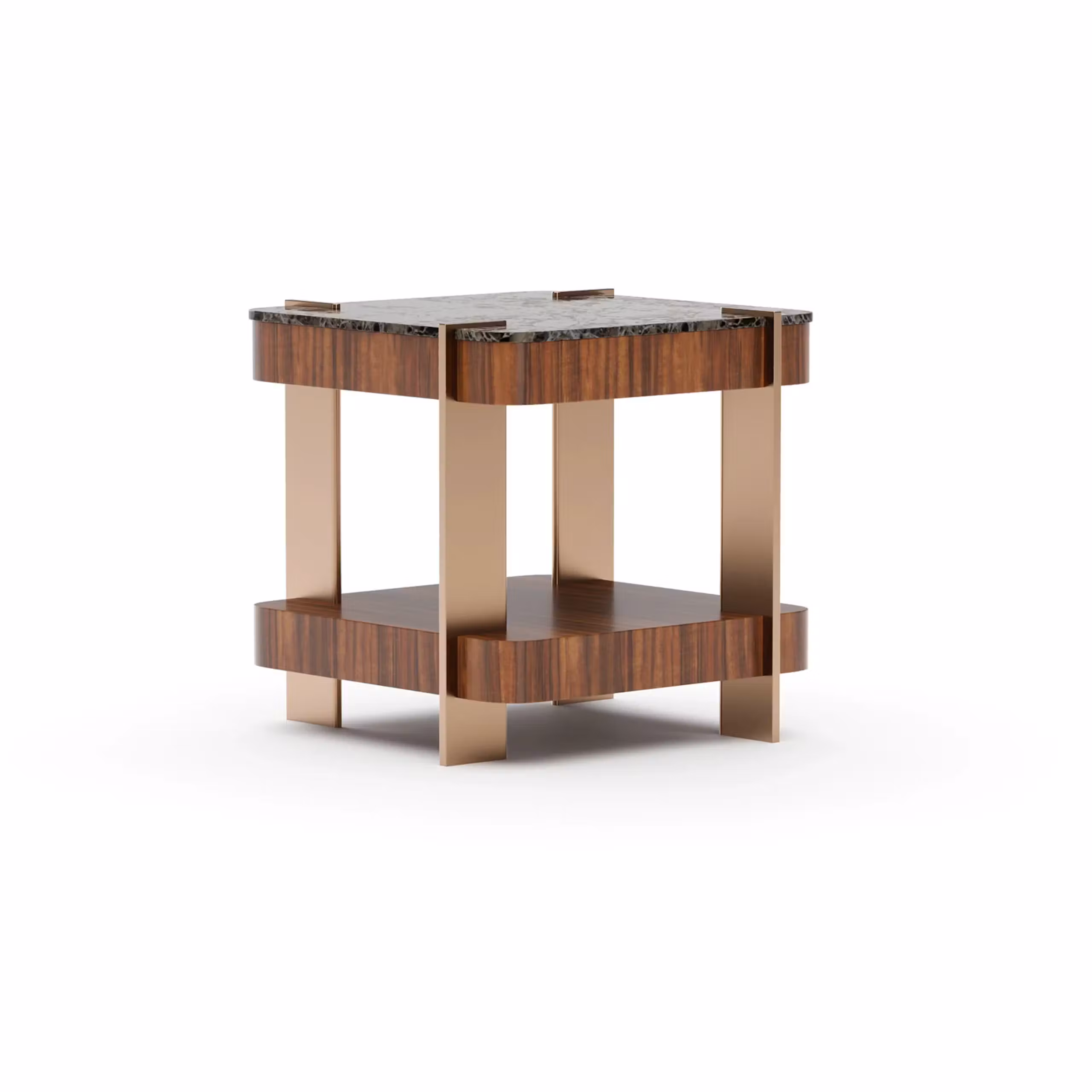 Caracole Furniture CLA-025-411 Altura Square Side Table