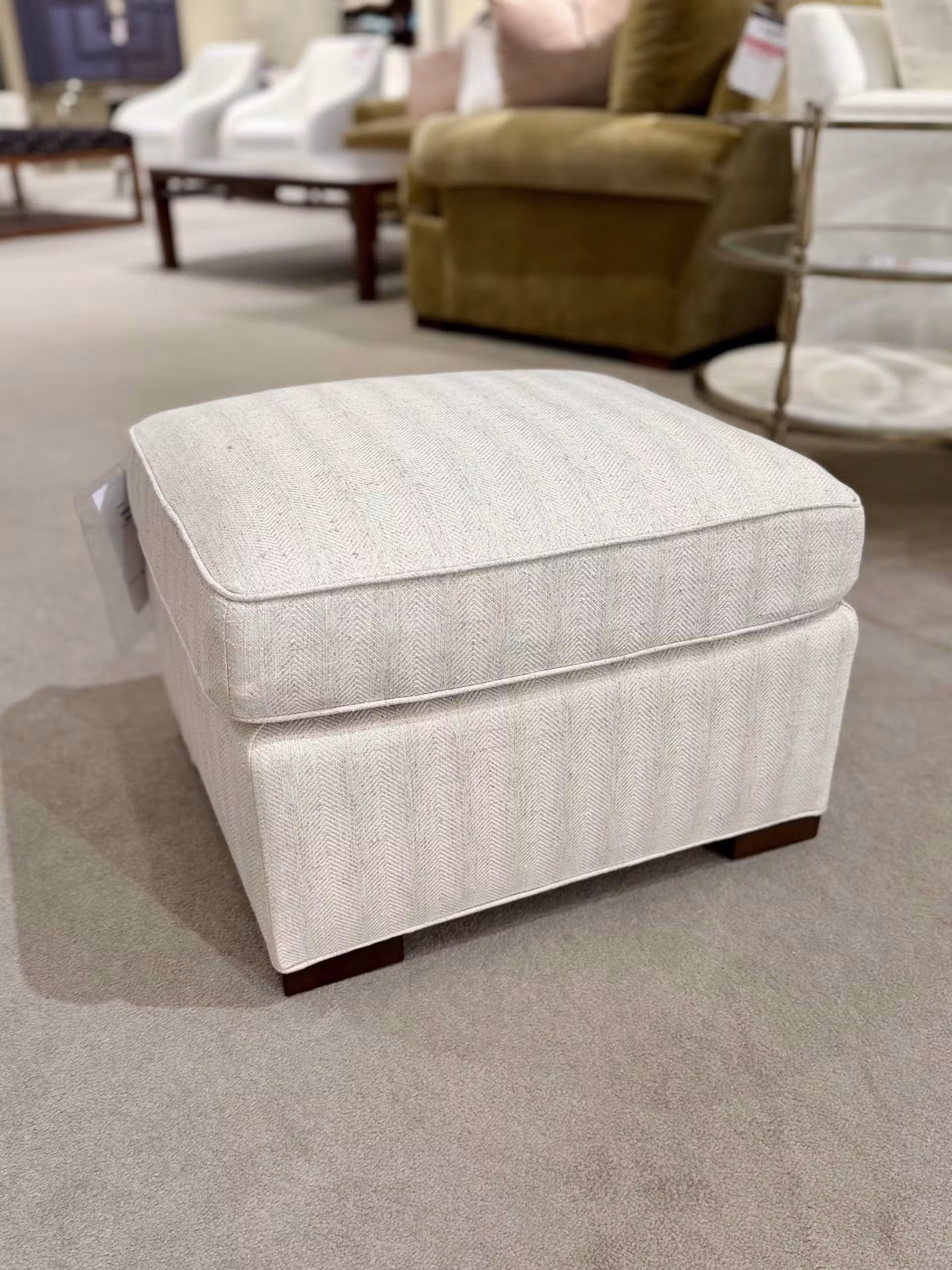 Century AELTD5233-12 Modern Ottoman