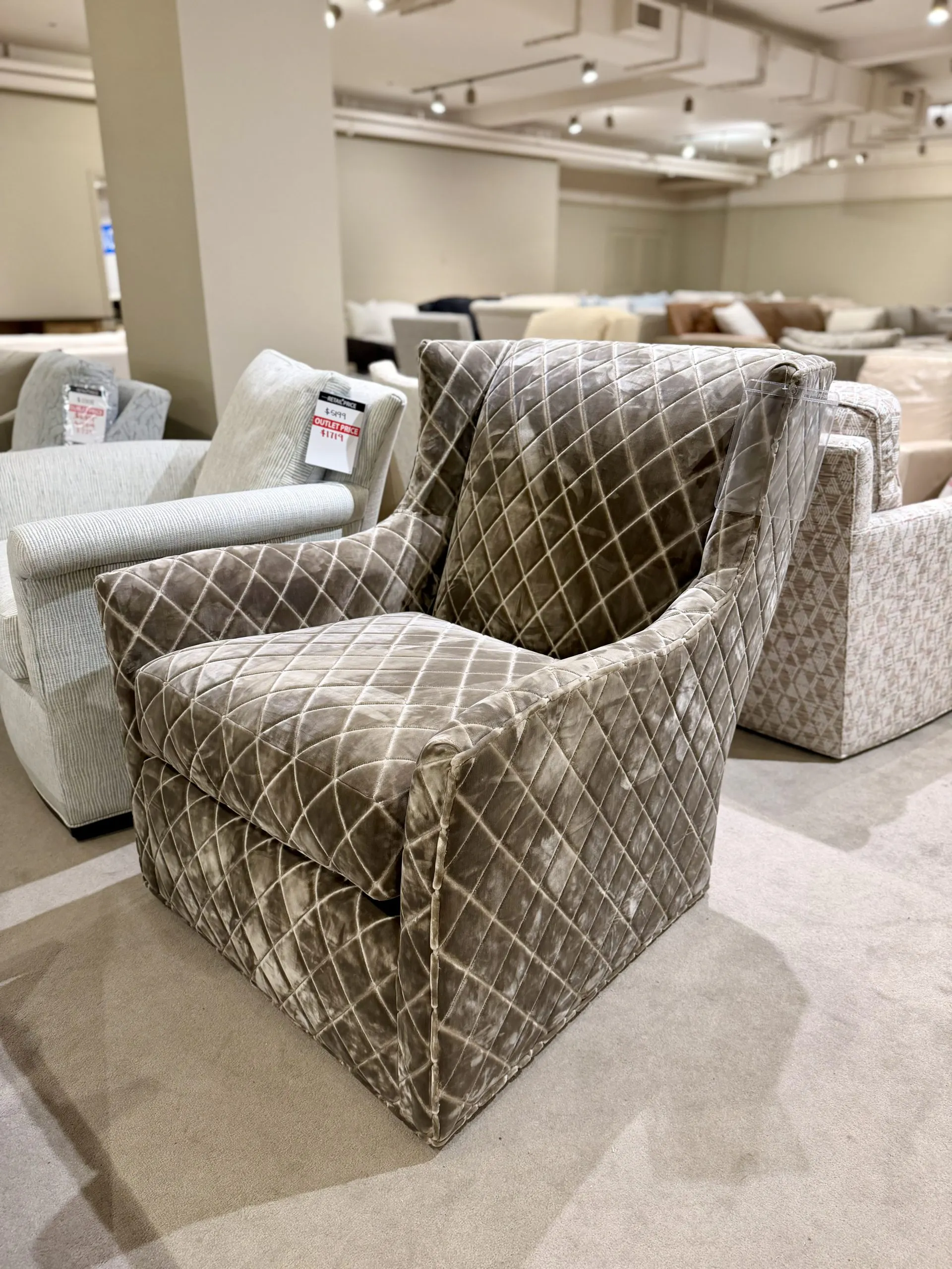 Century LTD5254-8 Defoe Swivel Chair